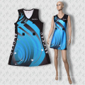 2015 Spätestes preiswertes Sublimation Netball Kleid